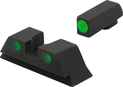 Meprolight Hyper Bright Trit - Set Green/grn For Glock 42/43 Meprolight