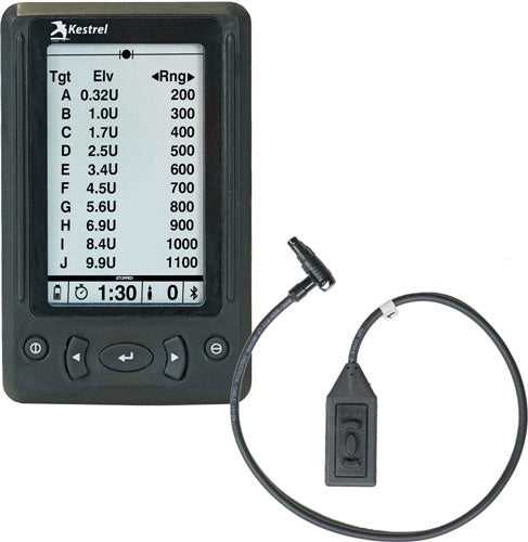 Kestrel Hud For 5 Series Ball- - Istics Meters Black W/remote Kestrel Ballistics