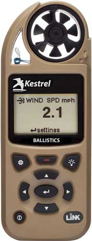 Kestrel 5700 Ballistics - Weather Meter With Link Tan Kestrel Ballistics
