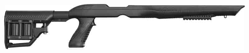 Adtac M4 Stock Ruger 10/22 - Tactical Black Synthetic Adaptive Tactical