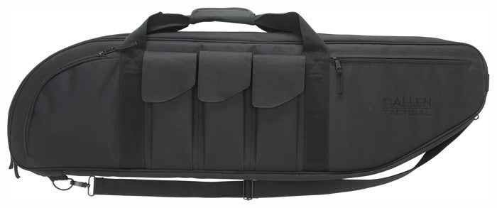Allen Battalion Tact Case 42" - W/3-pockets 2 Mags Each Black Allen