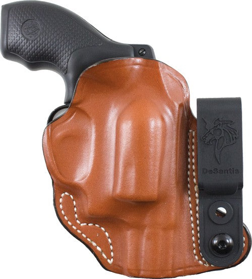 Desantis Flex-tuk Holster Iwb - Tuckable Lther J-frame 2" Tan DeSantis