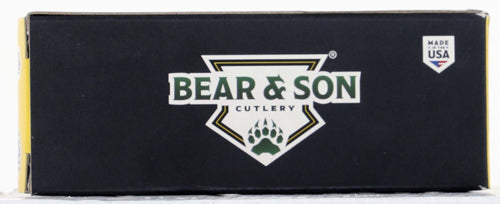 Bear & Son Butterfly Knife - 3.58" Galaxy/ss Clip Point Bear & Son