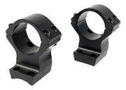 Browning X-lock Mounts 1" High - 2pc Black Gloss For X-bolt Browning