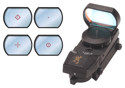 Browning Buck Mark Reflx Sight - 4-reticles Matte Black Browning