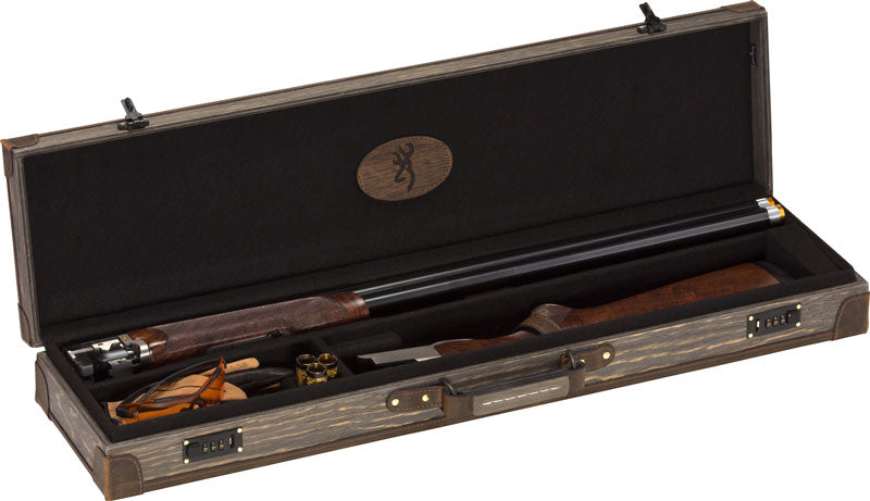 Browning Luggage Case O/u & Bt - To 32" Dark Madera Wood Grain Browning