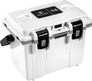 Pelican Coolers Im 14 Quart - White/gray W/dry Storage Pelican