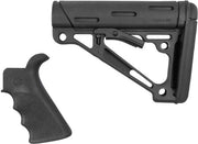 Hogue Ar-15 Grip & Overmolded - Collapsible Stk Mil-spec Blk Hogue