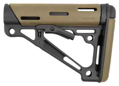 Hogue Ar-15 Collapsible Stock - Flat Dark Earth Rubber Milspec Hogue