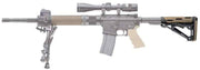 Hogue Ar-15 Collapsible Stock - Fde Rubber Commercial Hogue