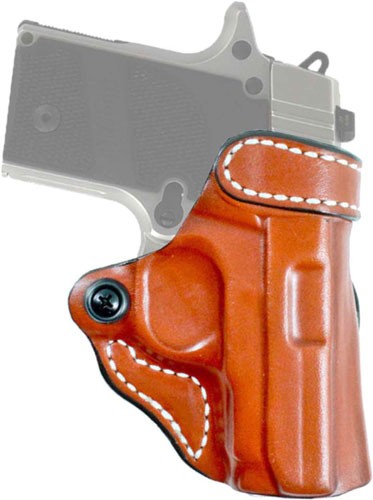 Desantis Criss-cross Holster - Owb Rh Leather Sig P365 Tan DeSantis