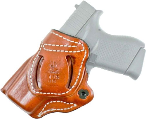 Desantis Criss-cross Holster - Owb Rh Leather Sig P365 Tan DeSantis