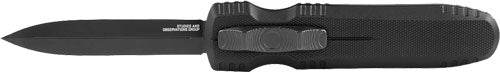 Sog Knife Pentagon Otf - Blackout 3.79" Dbl Edge Blade SOG