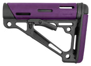 Hogue Ar-15 Collapsible Stock - Purple Rubber Mil-spec Hogue