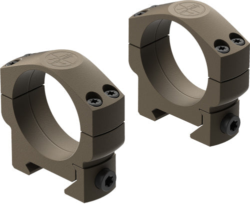 Leupold Rings Mark 4 Cross- - Slot 35mm Med Aluminum Fde Leupold