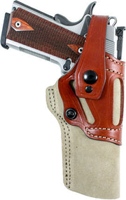 Desantis Wild Hog Holster Lthr - Ambidextrous 1911's 5" Natural DeSantis