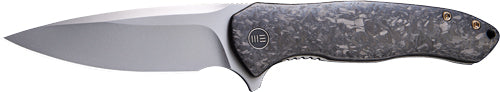 We Knife Kitefin 3.24" Carbon - Fiber/polished Bead Blast WE Knife