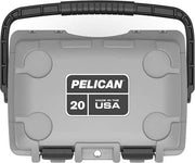 Pelican Coolers Im 20 Quart - Elite Dkgray/green Leg Cut Out Pelican