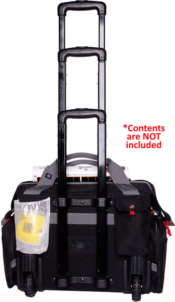 Gps Rolling Ragne Bag W/ Tele- - Scoping Handle Black GPS