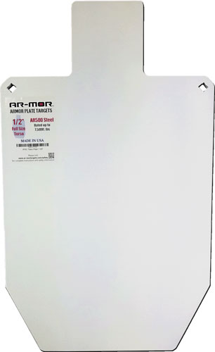 Ar-mor Ar500 66% Ipsc Torso - Target 3/8" Thick Steel Ar-mor