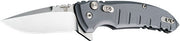 Hogue X1 Microflip 2.75" Foldr - Drop Point Blade Alum Frme Gry Hogue