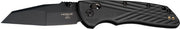 Hogue Deka Able Lock Folder - 3.25" Mod Wharncliffe Poly Blk Hogue