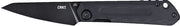 Crkt Straight 2.6" Plain Edge - Black/black G10 D2 CRKT Knives
