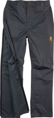 Bg Kanawha Rain Pant X-large - Carbon Gray W/leg To Waistzpr! Browning