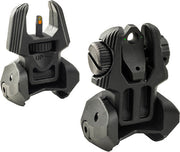 Meprolight Front & Rear Flip - Up Sights Tritium 2 Rear Dots Meprolight