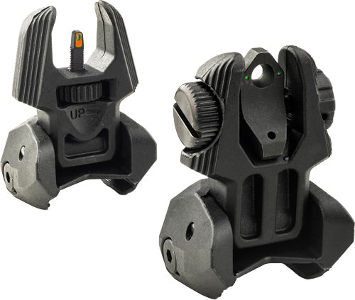 Meprolight Front & Rear Flip - Up Sights Tritium 2 Rear Dots Meprolight