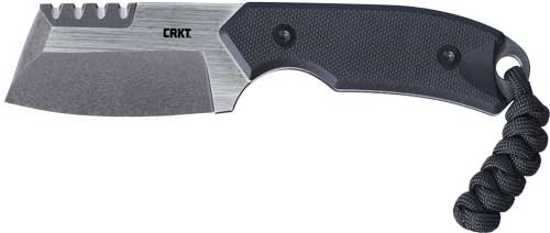 Crkt Razel Compact Silver - Fixed 2.32" Black W/sheath CRKT Knives