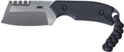 Crkt Razel Compact Silver - Fixed 2.32" Black W/sheath CRKT Knives