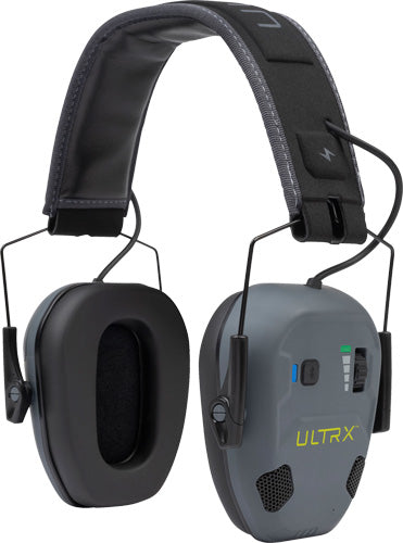 Ultrx Bionic Fuse Ion E-muff - Bluetooth Earmuff 22db Slate Allen