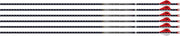 Easton Arrow 4mm Fmj 400 - 6-pack W/ 2" Blazer Vanes! Easton