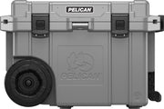 Pelican Cooler Im 45 Quart W/ - Heavy Duty Wheels Graphite Pelican