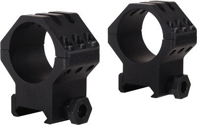 Weaver Rings 6-hole Tactical - 30mm High Matte .490" Weaver