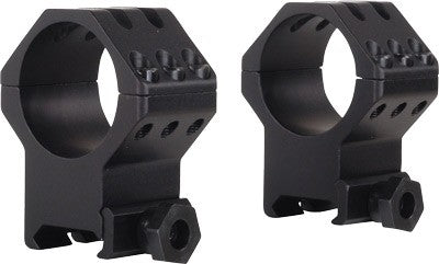 Weaver Rings 6-hole Tactical - 30mm X-high Matte .610" Weaver