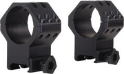 Weaver Rings 6-hole Tactical - 30mm X-high Matte .610" Weaver