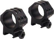 Weaver Rings 6-hole Tactical - 30mm Medium Matte .370" Weaver