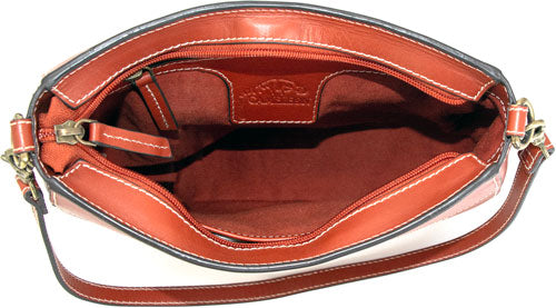 Cameleon Saddle Purse - Concealed Carry Bag Brown! Cameleon