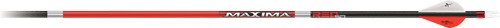 Carbon Express Arrow Maxima - Red Sd 400 W/2" Vanes 6pk Carbon Express