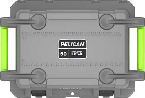 Pelican Coolers Im 50 Quart - Elite Dark Gray/green Pelican