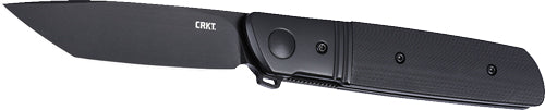 Crkt Bamboozled 3.3" Tanto - Assisted Black/black D2 CRKT Knives
