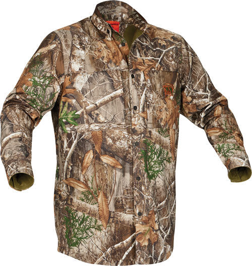 Arctic Shield Trek Button Up - Shirt Realtree Edge Large! Arctic Shield