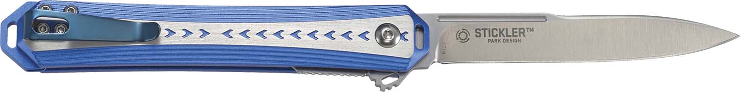 Crkt Stickler 3.38" Folder - Assisted Ss/blue Handle CRKT Knives