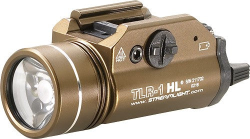 Streamlight Tlr-1 Hl C4 White - Led Light W/rail Fde Brown Streamlight