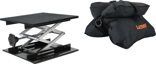 Lyman Shooting Bench Bag Jack - & Match Bag Combo Lyman