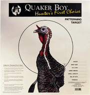 Quaker Boy Paper Target Turkey - 20" X 20" 100-pack Quaker Boy