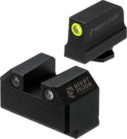 Night Fision Trit Stealth Yllw - Front/square Set For Glock Night Fision
