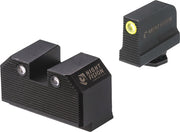 Night Fision Co Witness Trit - Sights G17/19/45 W/rmr Yellow Night Fision